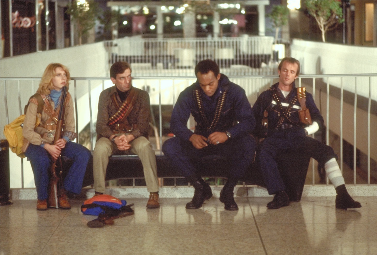 Dawn of the Dead production photo, 1978.