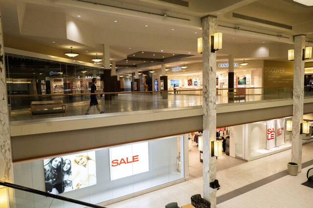 Exterior photograph of Monroeville Mall during 2025 redevelopment coverage.