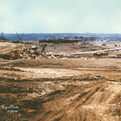 Construction fully underway at the future Monroeville Mall site