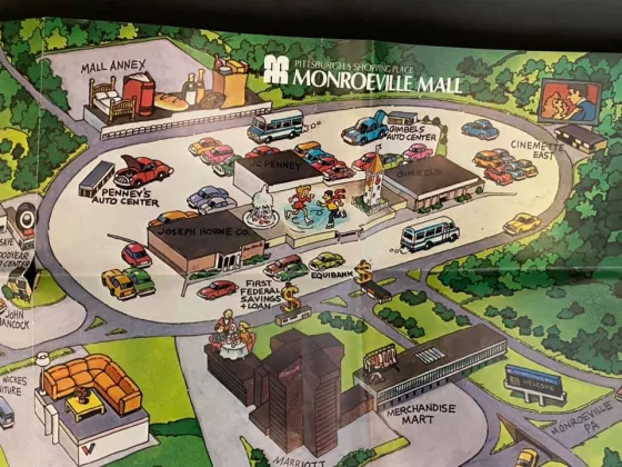 Monroeville Mall Brochure and Directory (1981)